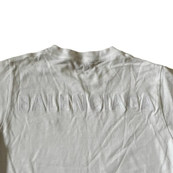White Balenciaga Tshirt - Picture 4 of 9